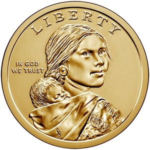 2022 1-dollar - P - Ely S Parker obverse